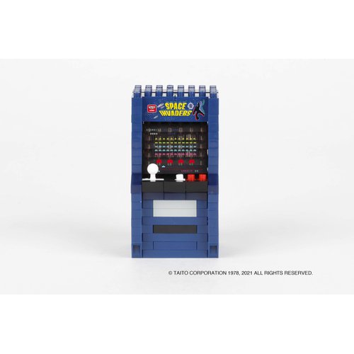 nanoblock - Space Invaders - Space Invaders Arcade Cabinet, Character Collection Series Building Kit