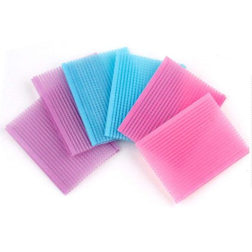30 Pack Magic Bangs Hair Pad Multi-color Seamless Hair Sticker Strong Hold Square Magic Tape Fringe Hair Bang Patch Hair Accessories for Women and Girls, Clips and Barrettes