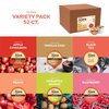 Tejava Tea Variety Pack, 52ct. 6 All Natural Unsweetened Flavored Recyclable Single Serve Assorted Variety Pack Black Tea Pods, Tea Leaves Sourced Exclusively From Rainforest Alliance Certified™ Farms