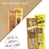 Primal Spirit Vegan Jerky - Soy Protein Energy Pack, 10 g. Plant Based Protein, Certified Non-GMO, No Preservatives, Sports Friendly Packaging The Classics Hickory Smoked and Texas BBQ...