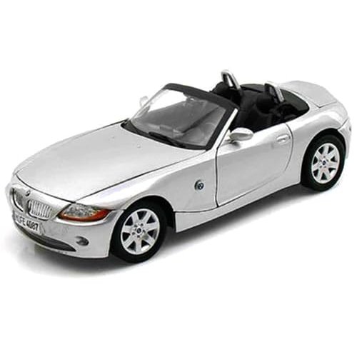 Z4 Convertible Silver 1/18 Diecast Model Car by Motormax 73144s