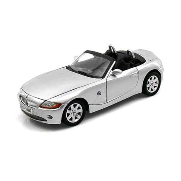 Z4 Convertible Silver 1/18 Diecast Model Car by Motormax 73144s