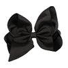 WD2U Girls 6" Classic Style Boutique Grosgrain Hair Bow French Clip Barrette (Cream Ivory)