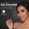 Araceli Beauty Gel Pencil Eyeliner – Water Resistant & Smudge-Proof, Long-Lasting Eye Makeup for Precision Lining & Bold Chocolate Color