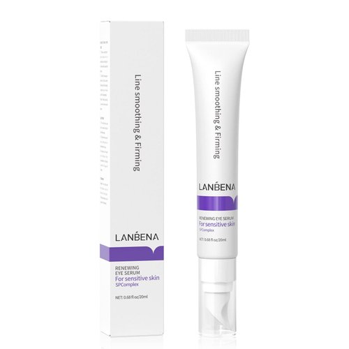 LANBENA Under Eye Cream, Retinol Eye Cream for Dark Circles and Puffiness, Daily Anti-Aging Under Eye Cream with Retinol & Hyaluronic Acid to Fight Fine Lines and Firm Skin (0.68 FL OZ)