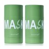 2PCS Deep Cleanse Mask Stick for Face,Blackhead Remover with Green Tea Extract,Poreless Deep Cleanse Mask Stick for Purifying,Moisturizing,Oil Control Reduce for Women and Men