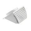 Lambro Industries 1471W Dryer Vent Hood with Removable Screen, 4 in, White - 531032