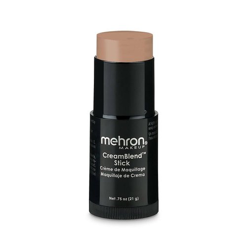 Mehron Makeup CreamBlend Stick | Face Paint, Body Paint, & Foundation Cream Makeup | Body Paint Stick Perfect for Halloween Makeup (Warm Honey)