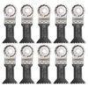 Fein StarLock Plus E-Cut Universal Oscillating Saw Blade - Medium, Waisted 1-3/4" Width for Wood, Drywall, Plastics - Fits Most Multitools - 10-Pack - 63502152290