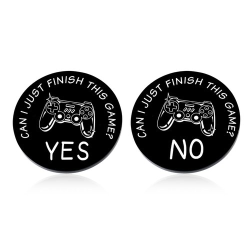 Aiseavril Cadeau Stocking Stuffers for Boyfriend Husband Valentines Gag Gifts for Boyfriend Girlfriend Game Lovers Funny Gifts Double-Sided Decision Token Mens 18-21 Birthday Gifts