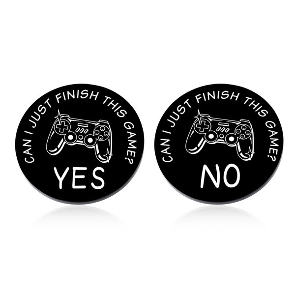 Aiseavril Cadeau Stocking Stuffers for Boyfriend Husband Valentines Gag Gifts for Boyfriend Girlfriend Game Lovers Funny Gifts Double-Sided Decision Token Mens 18-21 Birthday Gifts