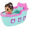 Gabby’s Dollhouse: Gabby & SS Mercat Bath Set, Floating Toddler Bath Toys with Cruise Ship & Squirter, Kids Toys for Girls & Boys Ages 3+