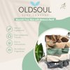 Old Soul Soap Company - Charcoal Face Soap Bar – Acne-Fighting, Vegan-Friendly with Lavender & Tea Tree Oil – Deep Cleansing & Nourishing for Glowing Skin – 5.8 oz Pack 4