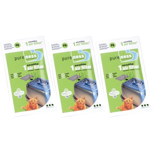 Pureness F6 Zeolite Air Filter (3-Pack)