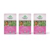 Organic India Tulsi Sweet Rose Herbal Tea - Holy Basil, Stress Relieving & Magical, Immune Support, Adaptogen, Vegan, USDA Certified Organic, Non-GMO, Caffeine-Free - 18 Infusion Bags, 3 Pack