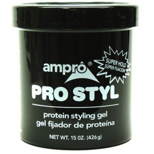 Ampro Protein Styling Gel, Super Hold, 15 oz (Pack of 7)