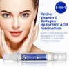 5 in 1 Super-Charged Gel for Face with Retinol, 3 Vitamin C, Collagen, Hyaluronic Acid, Niacinamide | May Help Improve Appearance of Fine Lines and Reduce Appearance of Dark Spots | .4 oz / 2 g