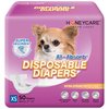 HONEY CARE All-Absorb Disposable Female Dog Diapers Small Size, Improved, 40 Count, Super Absorbent, Breathable, Wetness Indicator