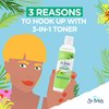 St.Ives Solutions 3-in-1 Face Toner For Combination to Oily and Acne Prone Skin Clear Skin Made with 100 percent Natural Tea Tree Extract, Vitamin B3, Micellar Water Technology, and Witch Hazel 8.5 oz