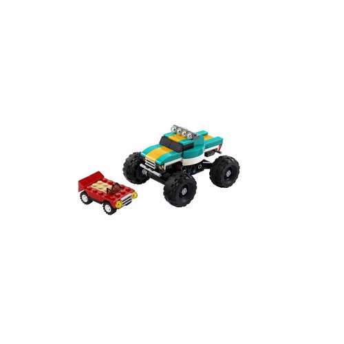 LEGO Creator 3in1 Monster Truck Toy 31101 Cool Building Kit for Kids (163 Pieces)