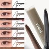 BBIA Last Auto Gel Eyeliner SLIM 5 Colors – Ultra-Fine Waterproof Mechanical Gel Eye Liner Pencil Smudge-Proof Easy Drawing Smooth Gliding Texture Vegan Korean Eye Makeup (S5 SOUL BROWN SLIM R)