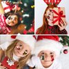 CHARLENT Christmas Temporary Tattoos for Kids - 148 PCS Christmas Individual Tattoos for Kids Christmas Xmas Party Favors, Stocking Stuffer, Christmas Eve Gift