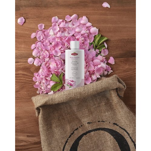 OTACI Rose Passion Micellar Cleansing Water, Face Cleansing Makeup Skin Remover Wash Rosewater Hydrating Moisturizer