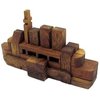 The Titanic Kumiki Brain Teaser Wooden Puzzle