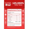 Lunakai Extra Strength 3000mcg Vitamin B12 Gummies - USA Made, Delicious Daily Energy and Metabolism Boost - Vegan B12 Methylcobalamin Supplement 60ct