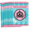 Unique Fairytale Princess Party Invitations | 5.5" x 4" | 8 Pcs, 5" x 4", Multi