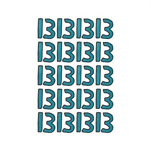 20 Pcs Number 13 Temporary Tattoos Stickers 13 Hand Tattoo Concert Rave Accessories Singer Gifts Singer Song Inspired Fans Gift