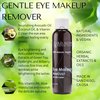 RD Alchemy - 100% Natural & Organic Gentle Eye Makeup Remover for All Skin Types - Wipes Away the Toughest Eye Makeup while Nourishing the Eye Area and Lengthening Lashes