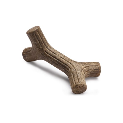 Benebone Puppy Maplestick Dog Chew Toy, Made in USA, Real Maple Wood Flavor, Small, Brown
