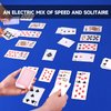 GSE Games & Sports Expert 6-Deck Nertz Card Game, Standard Playing Cards Bulk with 6 Unique Colors, Multiplayer Solitaire Cards Compatible with Poker, Blackjack, Rummy, Go Fish, Bridge
