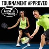 Franklin Sports X-26 Indoor Pickleballs - Indoor Court Pickleball Balls - USA Pickleball (USAPA) Approved Tournament Pickleballs - 3 Pack Inside Pickleballs - Lime Green