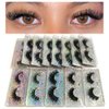 U-Hotmi 3D Faux Mink Lashes Fake Eyelashes Bulk Wholesale Fales Eyelashes 16mm Natural(30 pairs)