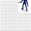 WinnerWhy 100 Pcs Action Figure Stand Clear Display Feet Stands with Peg Stand Base Action Figure Accessories Assembly Figure Stand Fit for Most 6 Inch Figures (Round)
