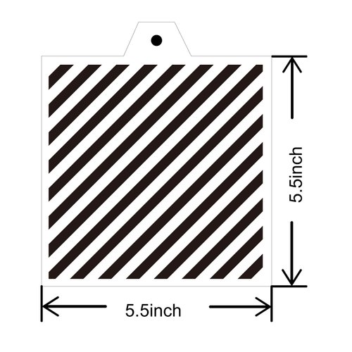 16 Pcs 5.5x5.5in Cookie Stencil Baking Stencils for Royal Icing Cookies, Airbrush Cookies; Sugar Cookie Stencils,Craft Painting Stencil, Stencil Genie Stencils (Essential)