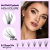 Bodermincer 1 Box Big Capacity 240 bundles 8-10-12-14-16mm Mixed 20D/30D/40D/60D/80D/100D Eyelash Extensions Strip Eyelashes Individual Lashes Natural Style 8-22mm to Choose (20D-12mm)