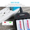 Tenergy TN141 Smart Charger for NiMH 9V Rechargeable Batteries, 9V Cells Battery Charger, 9 Volt NiMH