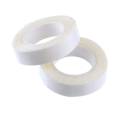 Yesallwas 2PCS 1 cm X 3 Meter Double Sided Tape Toupee Tape Wig Adhesive Hair Extension Tape Double Sided Glue Waterproof Wig Tape for Women Men