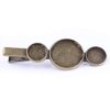 Reidgaller 10pcs Antique Bronze Metal 12mm 20mm Cabochon Hair Clip Base Setting Trays Diy Bezel Blanks For Hairpin Hairclips Making