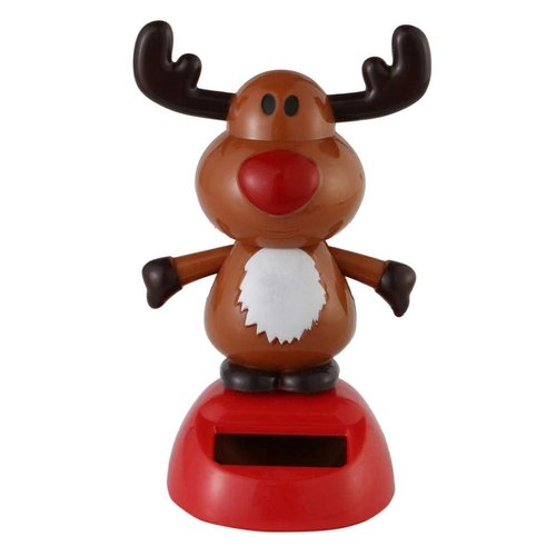 Solar Dancing Toy Christmas Theme Figure Bobble Head Toy Dancing Swinging Animated Bobble Dancer Toy for Party Ornament, Home Desk Decoration - #8