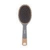 Goody Detangle It Oval Hair Brush, Detangler Brush with Fine Flexible Bristles, Use as a Detangling Brush or Styling Brush, Hair Brush to Tackle Tangles & Knots, All Hair Types, Brown/Grey