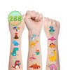 288 Pieces Dinosaur Temporary Tattoos Themed Birthday Party Favors Supplies Decorations, Dinosaur Tattoo Stickers Gifts for Game Prizes Reward