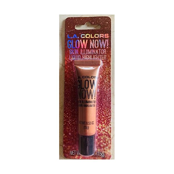 Glow Now Skin Illuminator Liquid Highlighter Bronze La colors