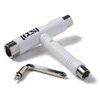 [CCS] Skateboard Tool - All in One T Tool, Metal T Tool W/Grip File, or Y Tool W/Rethreader (White)