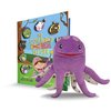 The Tooth Brigade Book and Tooth Fairy Pillow Bundle, Interactive Set Includes 8" Plush Toy with Lost Tooth Pocket and The Tooth Fairy's Best Day Ever! Hardcover Book (Bubbles Octopus Bundle)