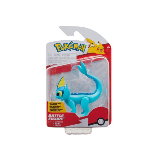 Pokémon PKW3578 - Battle Figure Pack - Aquana Official Detailed Figure, 7.5 cm