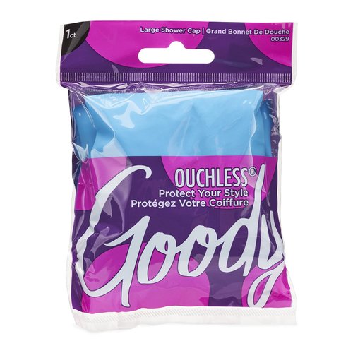 Goody Styling Essentials Durable Waterproof Shower Cap, 1 Count (Colors May Vary)